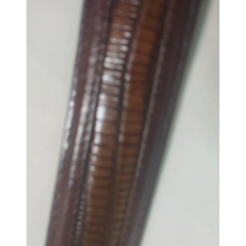 Brighton Brown Leather Belt Imported Italian Calfskin Handcrafted USA‎ Size 36